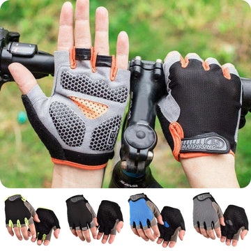 Gym Gloves Fitness Training Fingerless Men Women Bodybuilding Exercise Sports Gloves for Cycling Bicycle Anti Slip Breathable